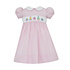 Petit Bebe Birthday Girls Pink Gingham Dress