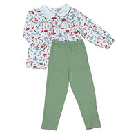 Marco & Lizzy Fall Mushroom Legging Set