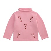 Mud Pie Candy Cane Rollneck Sweater