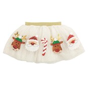 Mud Pie White Christmas Tutu