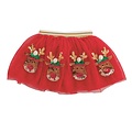 Mud Pie Red Reindeer Tutu