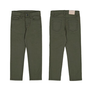 Mayoral Olive 5 Pocket Slim Fit Pant
