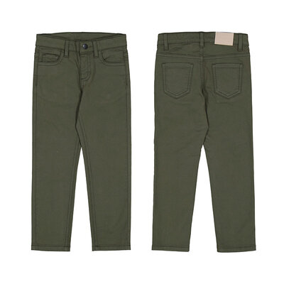 Mayoral Olive 5 Pocket Slim Fit Pant