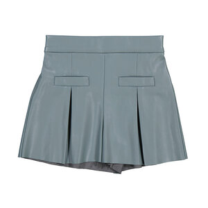 Mayoral Sage Leather-Like Short
