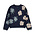 Mayoral Petroleum Jacquard Floral Sweater