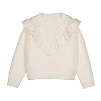 Mayoral Macchiato Open Knit Sweater
