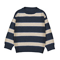 Mayoral Navy/Tan Stripe Sweater