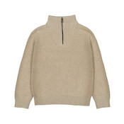 Mayoral Tan 1/4 Zip Sweater
