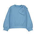 Mayoral Ocean Blue Bow Gauze Pullover