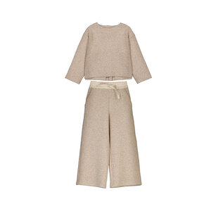 Mayoral Gold Sparkle Jogger Suit