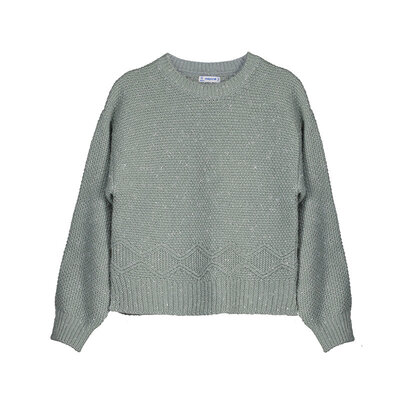 Mayoral Jade Sparkle Sweater