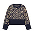 Mayoral Navy Cheetah Sweater