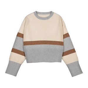 Mayoral Metallic Stripe Sweater