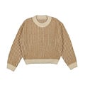 Mayoral Camel Stripe Sweater