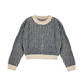 Mayoral Petroleum Stripe Sweater