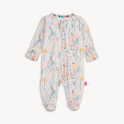 Magnetic  Me Shroom and Bloom Footie with Ruffles