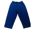 Luigi Jersey Solid Straight Pants Dark Royal