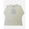 Luigi Boy LS Tshirt Fish Silhouettes - Ivory