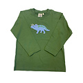 Luigi Boys LS T-Shirt Triceratops - Peabod Green