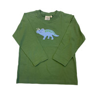Luigi Boys LS T-Shirt Triceratops - Peabod Green