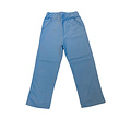 Luigi Sky Blue Ruffle Pocket Corduroy Pants