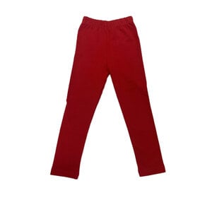 Luigi Deep Red Straight Legging