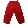 Luigi Deep Red Jersey Straight Pant