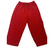 Luigi Deep Red Jersey Straight Pant
