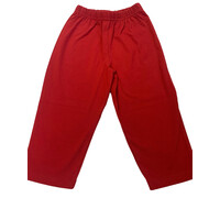Luigi Deep Red Jersey Straight Pant