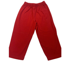 Luigi Deep Red Jersey Straight Pant