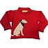 Luigi Boys Lab Sitting Sweater - Deep Red