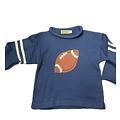 Luigi Football Boys Sweater - Slate Blue