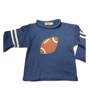 Luigi Football Boys Sweater - Slate Blue