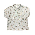 Luigi Printed Turtle Neck White Mallard Print