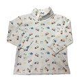 Luigi Printed Turtleneck - Construction Print