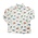 Luigi Printed Turtleneck Dino Print - White