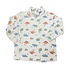 Luigi Printed Turtleneck Dino Print - White