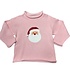 Luigi Santa Face Light Pink Sweater