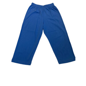 Luigi Jersey Solid Straight Pants Medium Chambray