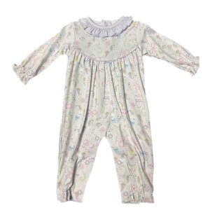 Baby Loren Unicorns Pima Romper