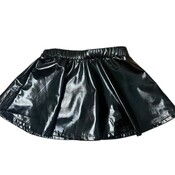 Lulu Bebe Black Metallic Skirt