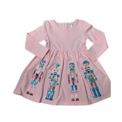Lulu Bebe Nutcracker Sequin Lt. Pink Dress