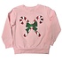 Lulu Bebe Candy Cane Sequin Lt. Pink LS Top