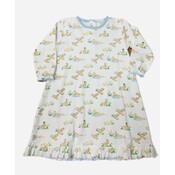 La Luna Mallard Duck Pima Gown