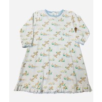 La Luna Mallard Duck Pima Gown