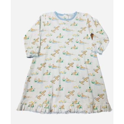 La Luna Mallard Duck Pima Gown