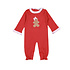 Baby Loren Gingerbread Man Girl Pima Applique Romper
