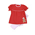 Baby Loren Gingerbread Man Pima Applique Pants Set