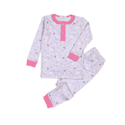 Baby Loren Polar Pals Pima 2 Piece Loungewear
