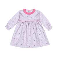 Baby Loren Pink Polar Pals Pima Dress